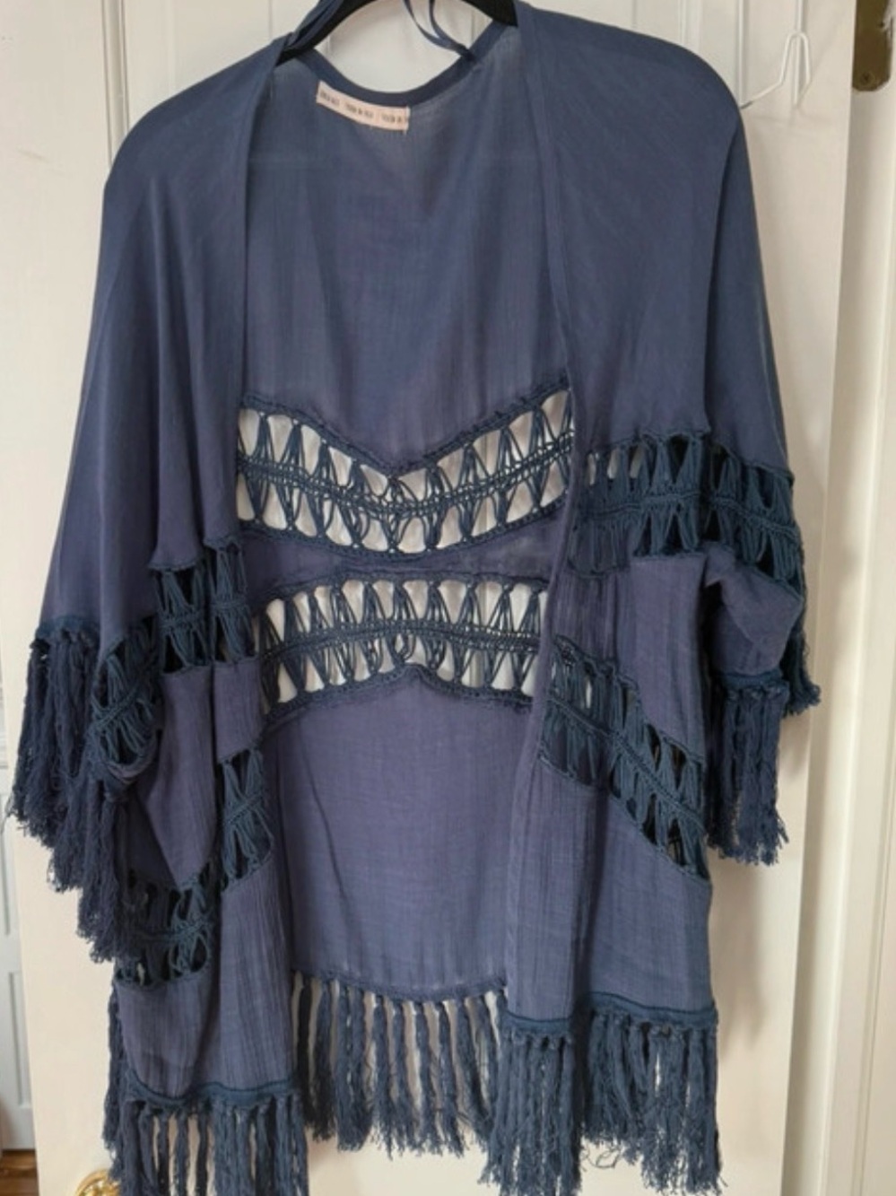 Fashion On Earth Navy Kimono